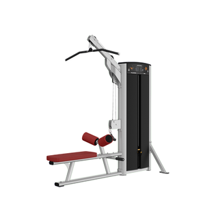 Máquinas de selección de carga de pines de doble función para entrenamiento de fuerza Máquina de extracción Lat de fila baja sentada - Product Image 1