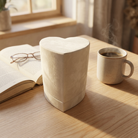 Boîte cadeau en forme de cœur avec fleurs, personnalisée, de luxe, faite à la main, avec laminage brillant/mat, gaufrage en feuille d'or, papier couché