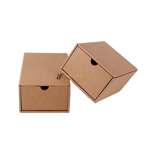 Kraft Box Sliding Type Drawer Box Cardboard Folding Box