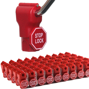Ganchos de seguridad para panel perforado con bloqueo antirrobo, ganchos para slatwall con bloqueo antirrobo de 3, 4, 6, 7 mm, EAS Stoplock - Product Image 1