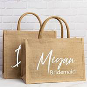 <strong>Wholesale</strong> High Quality Reusable Natural <strong>Jute</strong> Shopping <strong>Tote</strong> <strong>Bags</strong> with Logos - Product Image 1