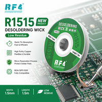 NOUVEAU RF4 R1515 Mèche à dessouder à faible résidu de 1,5 mm pour réparation de PCB, BGA et téléphones portables, et reprise BGA
