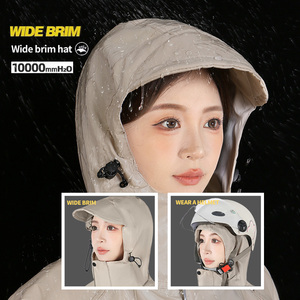<span class=keywords><strong>Veste</strong></span> de <span class=keywords><strong>pluie</strong></span> à capuche imperméable en tissu Oxford à la mode pour hommes pour les voyages, la randonnée et la pêche Vêtements de <span class=keywords><strong>pluie</strong></span> pour adultes - Product Image 5