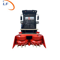 Moissonneuse batteuse de fourrage agricole Moissonneuse d'ensilage Machine à paille de maïs fourrage