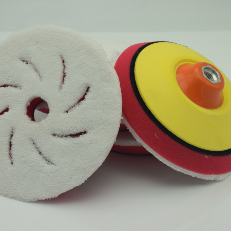 Dijiete лучшие продажи Da шерстяная полировальная подушечка и полируя пусковой площадки 100% шерсть резки мяч 5-дюймовый Маяк шерсть автомобильные полировальные подложки