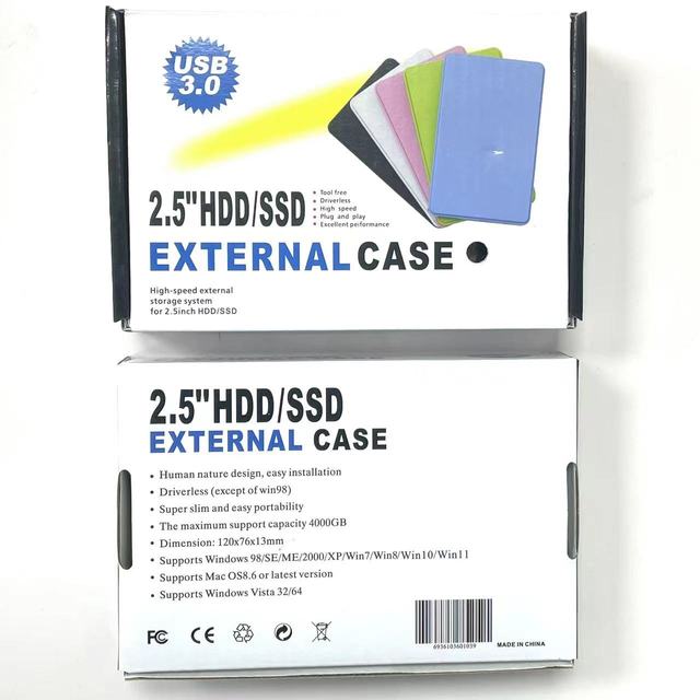 2.5-inch Serial Port SATA 3.0 Interface Mobile Hard Disk Box High-speed USB Notebook SSD Solid-state Hard Disk Chassis