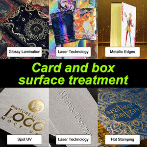 Carta personalizzata TCG di alta qualità con stampa olografica speciale effetto texture Design Foil raccolta Anime Sport calcio <span class=keywords><strong>gioco</strong></span> di carte collezionabili - Product Image 6