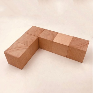 Enfants <span class=keywords><strong>cube</strong></span> jouets jouets de construction en bois blocs jouet en bois blocs jouets de dentition de bébé - Product Image 4