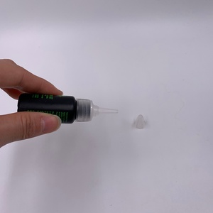 Bouteille souple en plastique de 30ml, 60ml, 80ml, 100ml, 120ml, 2oz pour encre de tatouage, avec embout fin et bouchon torsadé noir - Product Image 3