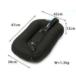 Chaleco de Control de Flotabilidad de Nailon, Fabricado en China, con Capacidad de Elevación de 38 Libras, BCD de Buceo Sidemount, Equipo de Buceo para Entrenamiento Técnico - Product Image 5