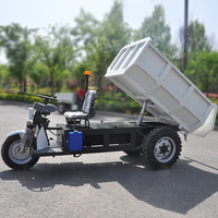 Petit camion chinois, camion minier électrique à 3 vitesses, mini chargeur, camion à benne basculante