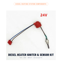 Prise de chauffage de stationnement 12V 250mm Modèle DHS-12/24 Garantie 1 an pour toutes les voitures