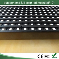 Module LED couleur pleine LJX P10 pour extérieur, série économe en énergie SMD3535, 320x320mm, 32x32 pixels, 5500CD, IP65, SDK, OEM, pour centre commercial