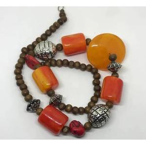 สร้อยคอจี้เรซิ่นทำมือสุดฮิต ดีไซน์หรูหรา น้ำหนักเบา เหมาะสำหรับผู้หญิง มีจำหน่ายแล้ว - Product Image 3