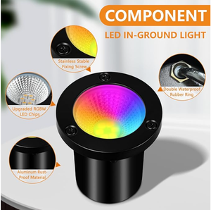 12-24V 100-277V <span class=keywords><strong>Ip67</strong></span> extérieur encastré <span class=keywords><strong>Spot</strong></span> creusé souterrain lampadaire <span class=keywords><strong>GU10</strong></span> MR16 LED lumière enterrée - Product Image 4