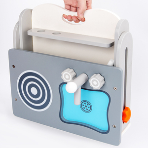 Meubles en bois pour filles et garçons, <span class=keywords><strong>jouet</strong></span> <span class=keywords><strong>de</strong></span> cuisine pour enfants - Product Image 6