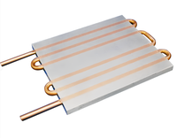 Bloc de refroidissement en aluminium haute puissance pour équipement électronique, dissipateur thermique, plaque froide pour voiture électrique, pour panneau solaire 650W