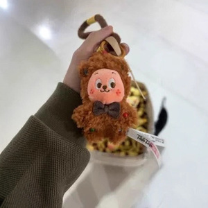 Llavero de peluche Tinkle Tinkle, colgante de mosquetón de animal de peluche suave de dibujos animados en 3D para bolso y llaves - Product Image 4