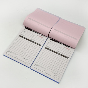 Papier de copie autocopiant personnalisé et carnet de réception de facture 2 parties 50 jeux de copies de reçus en double - Product Image 4