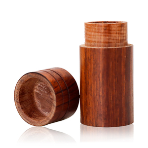 Boîte de rangement en bois pour tabac, 2.4 pouces de haut, conteneur pour herbes sèches, fournitures de boutique - Product Image 5