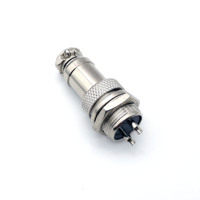 Bouchon de connecteur d'aviation électrique, 20 pièces, GX16 faible fréquence, 2 broches Dc