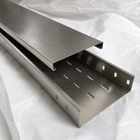 Zhuo Ye - Caisson de câblage en acier inoxydable à fond plein avec couvercle pour la gestion des câbles dans les immeubles de bureaux