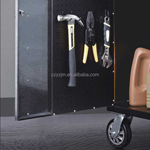 Heavy Duty 6 ''<span class=keywords><strong>Ruedas</strong></span> giratorias 84 pulgadas 10 cajones <span class=keywords><strong>Caja</strong></span> <span class=keywords><strong>de</strong></span> <span class=keywords><strong>herramientas</strong></span> negra <span class=keywords><strong>con</strong></span> luz LED Herramienta Cofre Gabinete Carro Soporte OEM - Product Image 5