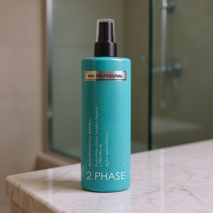 Acondicionador Bifásico Mix Profesional 2 Fases 400ml Líquido con Ácido Hialurónico y Queratina para el Cuidado del Cabello Femenino - Product Image 3