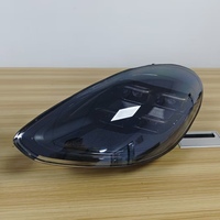 Pour Porsche Panamera 2017-2023, phares modifiés de 971.1 à 971.2 avec ensemble de phares à LED noircis à quatre yeux matriciels