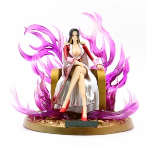 Une pièce GK Seven Wu Hai trône aux yeux d'aigle <span class=keywords><strong>Mihawk</strong></span> Seafarer Hunter modèle ornements en boîte figurine d'action - Product Image 3