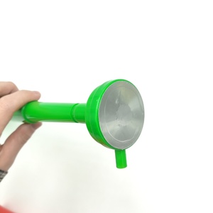 Corneta de plástico plegable personalizada con logo, MOQ 300 unidades/un color, para juegos, fiestas, reuniones deportivas escolares, con stock disponible - Product Image 4