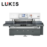 Machine de découpe de papier à commande programmée 2200M, machine de découpe de papier hydraulique, machine de découpe de papier à lames, machine de découpe de papier à écran tactile