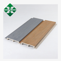 Panneaux muraux en PVC en gros, imperméables, pour extérieur, panneaux composites en bois WPC pour décoration intérieure, prix