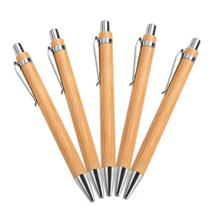 High Quality Cheap Price Eco Friendly Bamboo Wood Ballpoint <strong>Pen</strong> Durable Build Easy To Hold Custom Laser Engraved Logo Bamboo <strong>Pen</strong> - Product Image 6