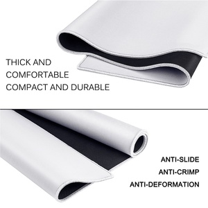 OEM XS - <span class=keywords><strong>3XL</strong></span> Taille personnalisée <span class=keywords><strong>Tapis</strong></span> <span class=keywords><strong>de</strong></span> <span class=keywords><strong>souris</strong></span> <span class=keywords><strong>de</strong></span> bureau blanc en caoutchouc vierge avec LOGO personnalisé <span class=keywords><strong>Tapis</strong></span> <span class=keywords><strong>de</strong></span> <span class=keywords><strong>souris</strong></span> imprimé par sublimation pour le bureau et la maison - Product Image 4