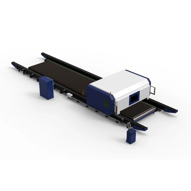G6025 12000W CE Heavy-duty Highly Stable Material Platform with Replaceable Components Gantry Laser Cutting Machine