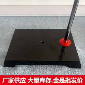 Support de laboratoire en fonte avec base carrée de 60 cm de hauteur pour expériences de chimie - Product Image 4