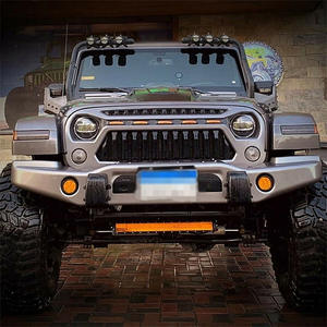 2013-2017 Offre Spéciale 4x4 Auto <span class=keywords><strong>Tuning</strong></span> <span class=keywords><strong>Accessoires</strong></span> Grille de pare-chocs avant pour <span class=keywords><strong>JEEP</strong></span> <span class=keywords><strong>WRANGLER</strong></span> JK Grille - Product Image 4