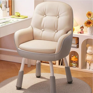 Ghế trang điểm phòng ngủ hiện đại, kiểu dáng dễ thương, thiết kế lưới, có thể nâng hạ, bán buôn, dành cho nhà ở và văn phòng - Product Image 2