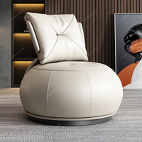 SPARKLE citrouille chaise pivotante canapé paresseux maison balcon simple rond 360 degrés rotation loisirs chaise unique