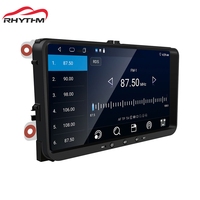Rhythm Dashboard Multimedia Android Auto Car Radio 4GB 64GB Reproductor de pantalla táctil Carplay FM GPS Wifi Sistema MP3/MP4 Reproductores USB