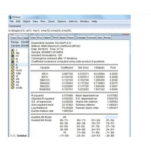 Logiciel de traitement des données de série temporelle XinLianQIDUO pour EViews 13, utilisé par les grandes organisations, version en stock - Product Image 2