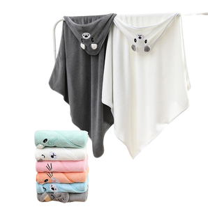 Couverture à capuche portable en lapin mignon, couverture à capuche animale, couverture <span class=keywords><strong>de</strong></span> <span class=keywords><strong>peignoir</strong></span> douce pour garçons filles couverture à capuche personnalisée - Product Image 5