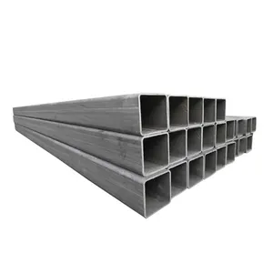 Factory Square Tubing Pipe Iron Rectangular Tube for Building Galvanized Steel China Customized ASTM Provide HG Customized Size