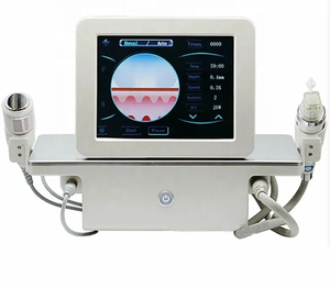 Appareil portable de <span class=keywords><strong>radiofréquence</strong></span> dorée Secret RF à <span class=keywords><strong>micro</strong></span>-aiguilles 64, 25 et 10 aiguilles, machine de microneedling fractionné RF avec marteau froid - Product Image 2