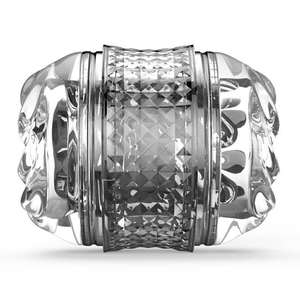 אוננות גברית כוס TPE רכה שקופה עם תעלה ספירלית כפולה, צעצוע מין ידני למבוגרים, אוננות עם תעלה ספירלית - Product Image 6