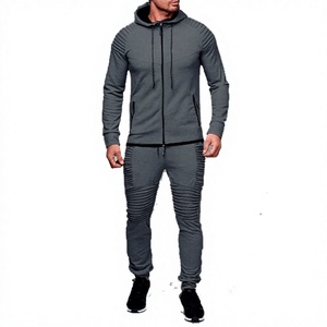 Ensemble de survêtements Label Jogger Tech Fleece léger, streetwear, 100% coton, coupe classique, pour homme, hiver - Product Image 1