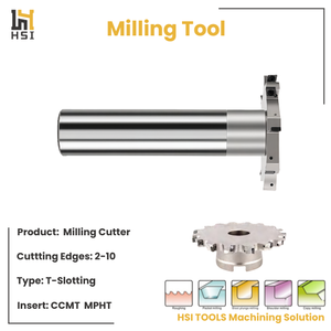 Porte-fraise à rainures en T indexable pour plaquettes CCMT060204, outil de raclage CNC pour métaux, rainurage haute performance - Product Image 2