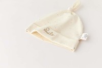 Bonnet double couche sans couture de classe A pour nouveau-né, motif dessin animé, en Spandex/Coton, unisexe, pour bébés de 0 à 3 mois