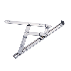 Support de fenêtre d'auvent moderne en acier inoxydable à point unique télescopique pour appartements - Product Image 1